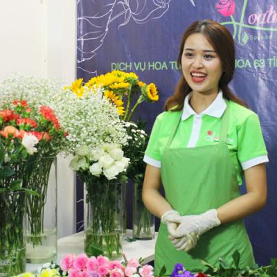 Khóa học cắm hoa theo yêu cầu