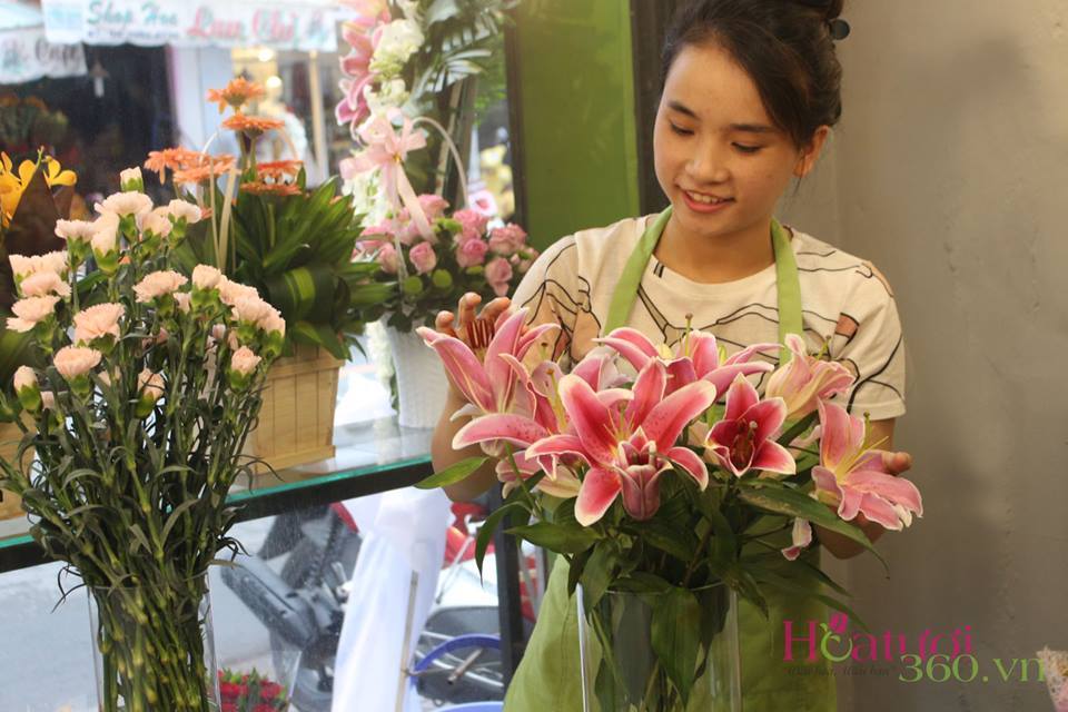 lớp học cắm hoa tphcm